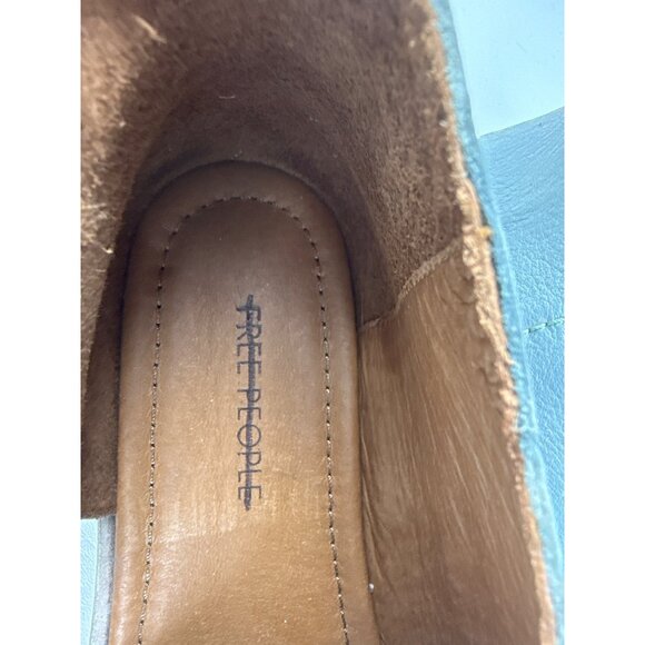 Free People Women's Mont Blanc Asymmetric Blue Leather Open Toe Sandals EU 40 - Picture 9 of 13